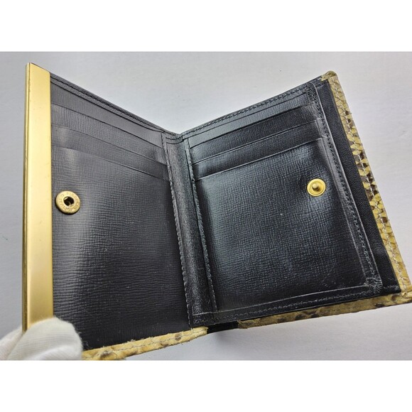 49AV Junko Shimada Snake Skin Bifold Wallet - Picture 9 of 12